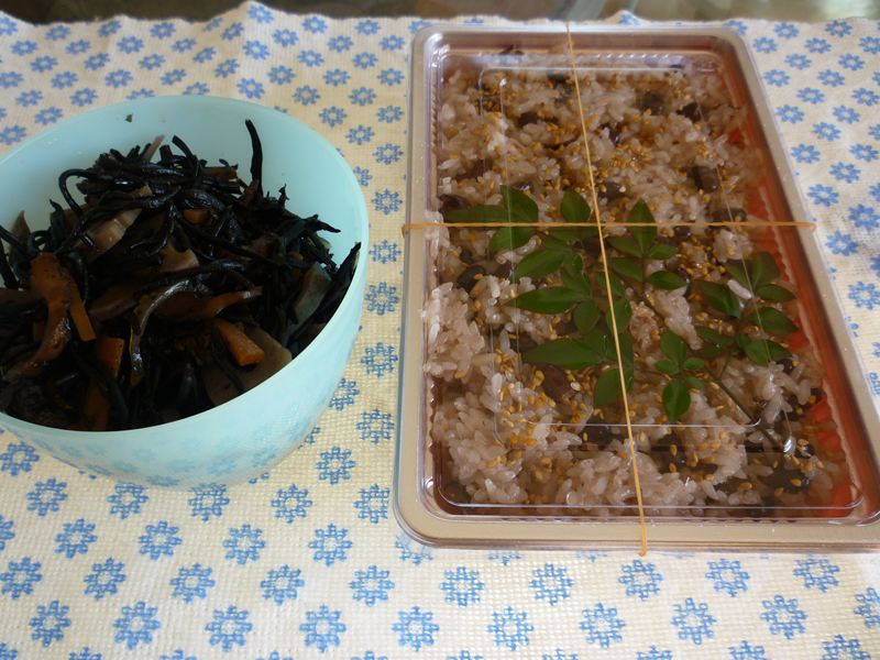 いただき物の赤飯