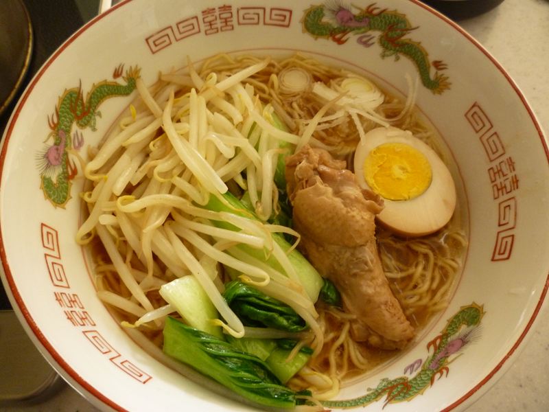 昨日のお昼ラーメン