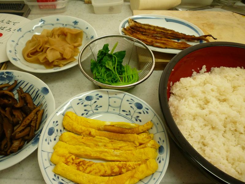 材料を揃え