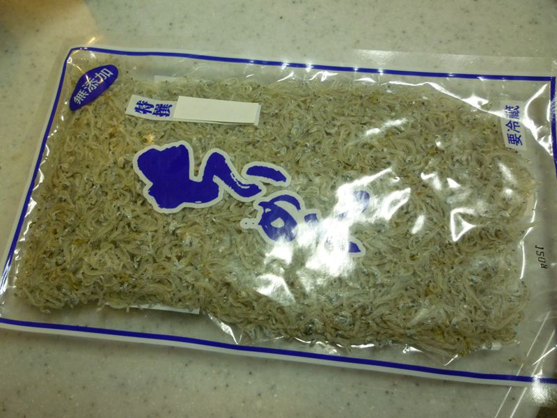 地元のちりめん