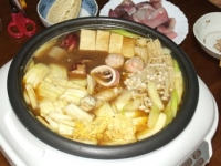12/8 夕食 カレー鍋