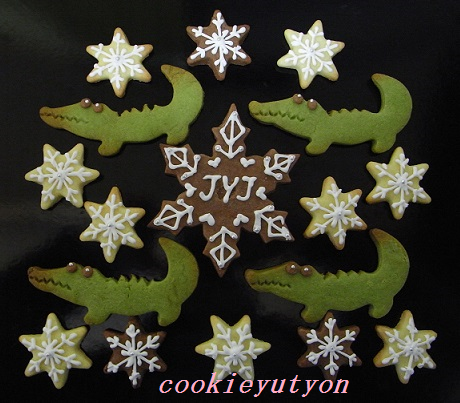 ワニクッキー Xmas その2