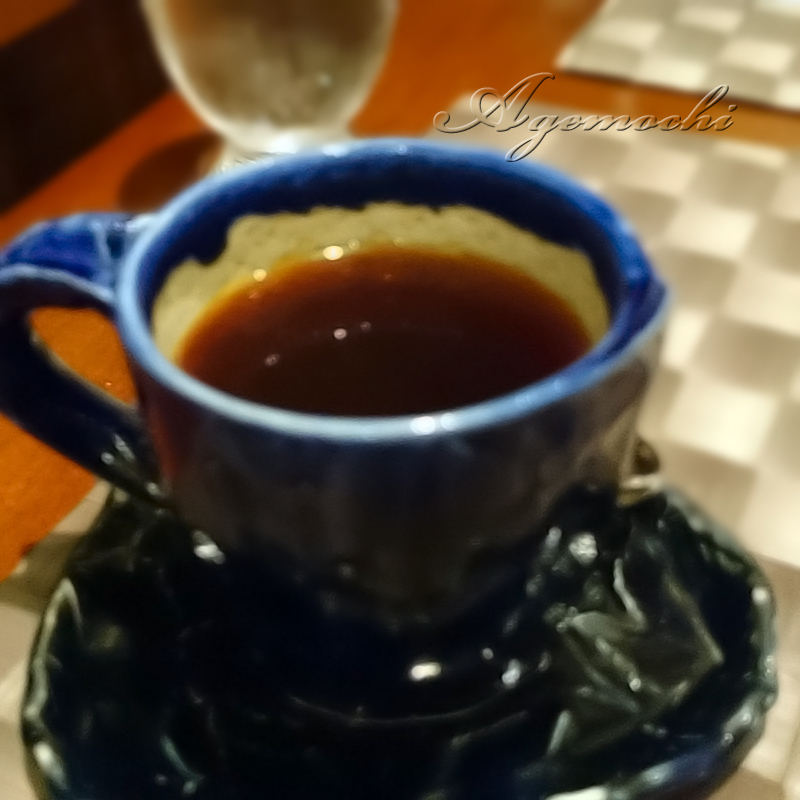 食後のコーヒー