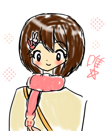 お正月唯ちゃん