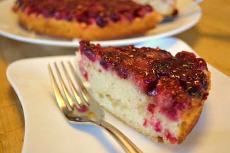クランベリーアップサイドダウンケーキとアート委員会 Cranberry Upside Down Cake And Art Cake And Pie ケーキとパイ ディス イズ アメリカンフード This Is American Food
