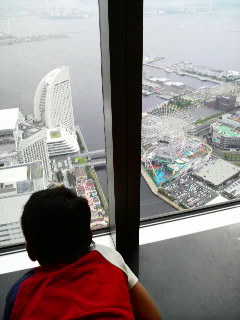 地上70階からの景色
