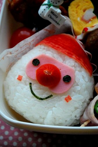 サンタおにぎり弁当2