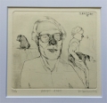 山本容子の版画額装