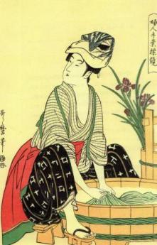 喜多川歌麿画