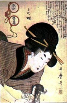 喜多川歌麿画