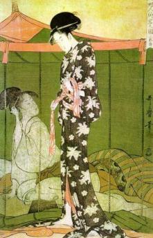 喜多川歌麿画