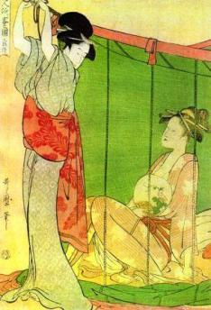 喜多川歌麿画