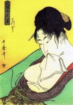 喜多川歌麿画