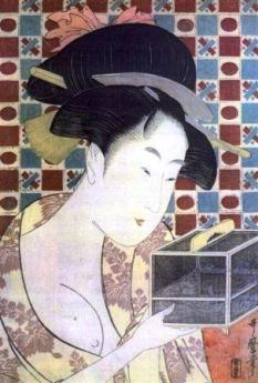 喜多川歌麿画