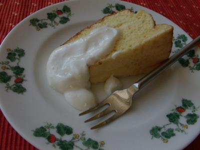 クリームチーズ添え
