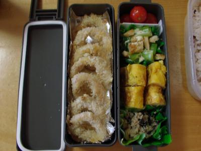 弁当にいれました