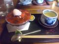 円山茶寮いちごぜんざい