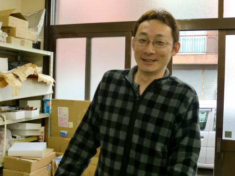 名刺入れ 名刺入れの受け取りに!