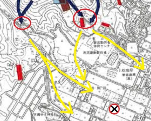 土砂災害予想