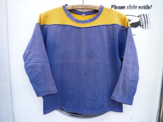 送料込み USA製 70s Heriford Football Tee レーヨン フットボール T