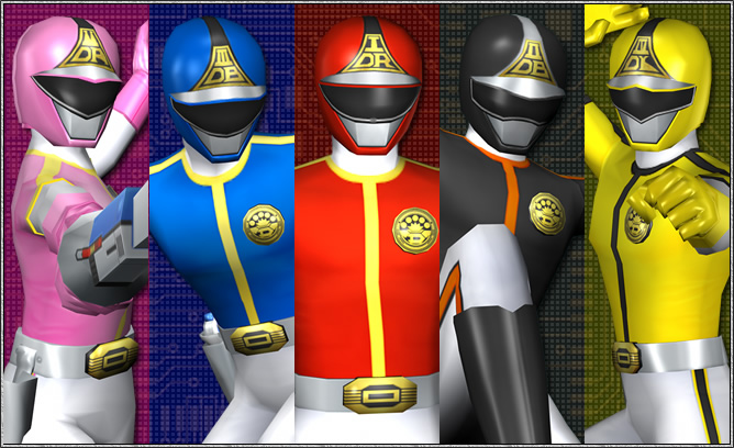 ダイナマン5人