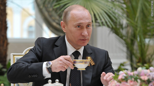 プーチンお茶