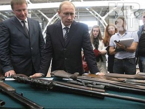 プーチン銃選び