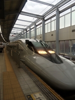 一駅の新幹線の旅…