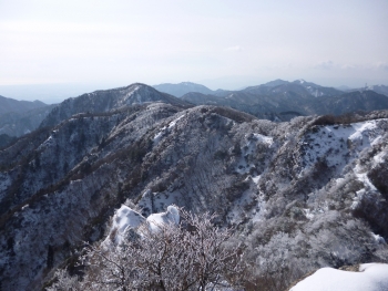 雪の鎌尾根 縦走(^^♪