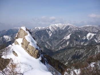 雪の鎌尾根 縦走(^^♪