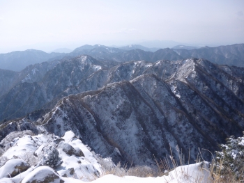 雪の鎌尾根 縦走(^^♪