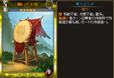 戦いの太鼓