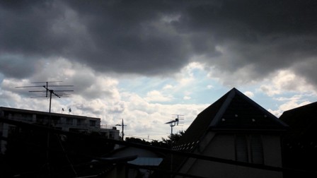 9.16にわか雨の時の雲