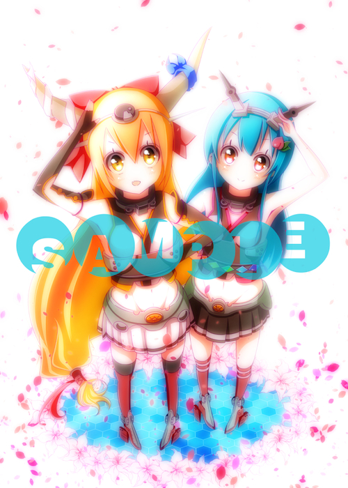 イラスト−116−長門・陸奥sample のコピー