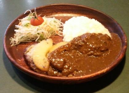 パインハンバーグカリー