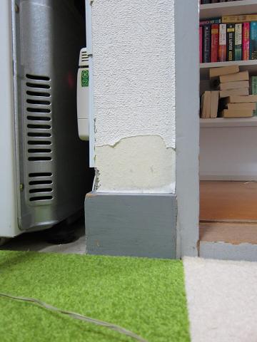 かじられたクロス
