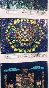 市の児童作品展出店♪