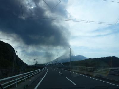 桜島噴火に遭遇 2013 5・3