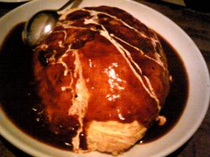 「チーズインオムライス」ベビーフェイスプラネッツ(福岡市)