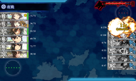 艦これ5-2クリア1
