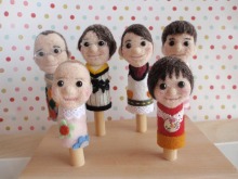 フトムの羊毛フェルト ‐ Needle Felting of Futomu ‐