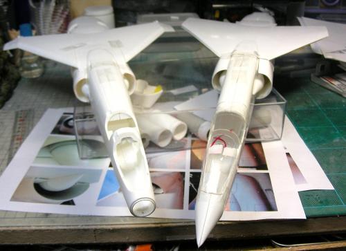 TSR-2 製作中 Part5 | 私の飛行機模型博物館 （X-Plane Model