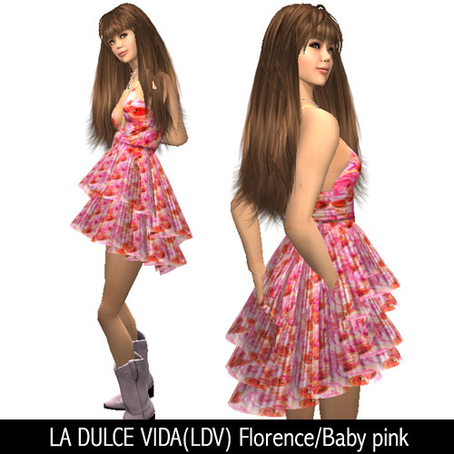 LA DULCE VIDA(LDV) Florence/Baby pink