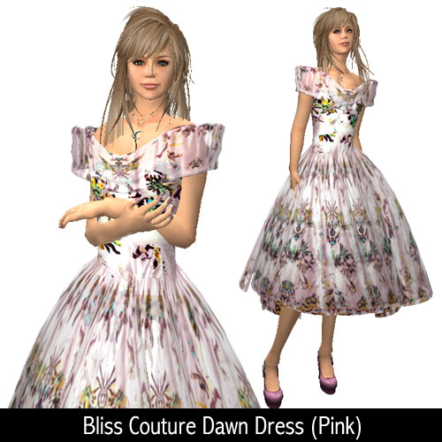 Bliss Couture Dawn Dress (Pink)