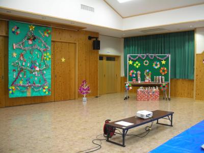 クリスマス会会場