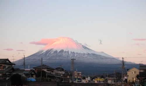 真っ白富士山 2013.12.20