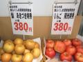 梨(あきづき)とりんご(陽光)