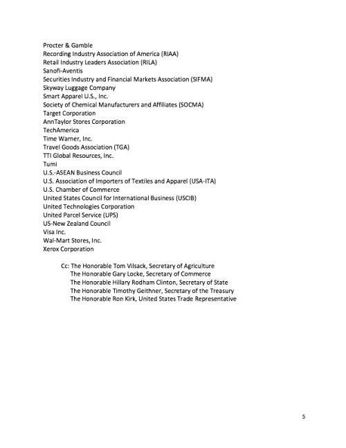 TPP Coalition Letter to Sperling5
