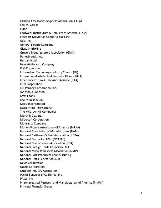 TPP Coalition Letter to Sperling4