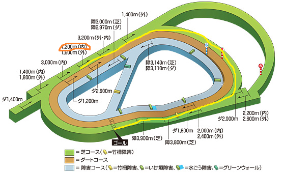 阪神芝1200